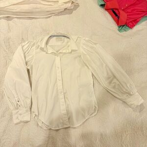 J. Crew women’s ballon sleeve collared shirt